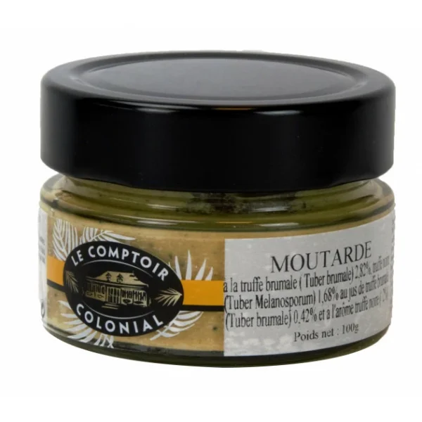 online boutique Moutarde à La Truffe Noire 100g Le Comptoir Colonial 1