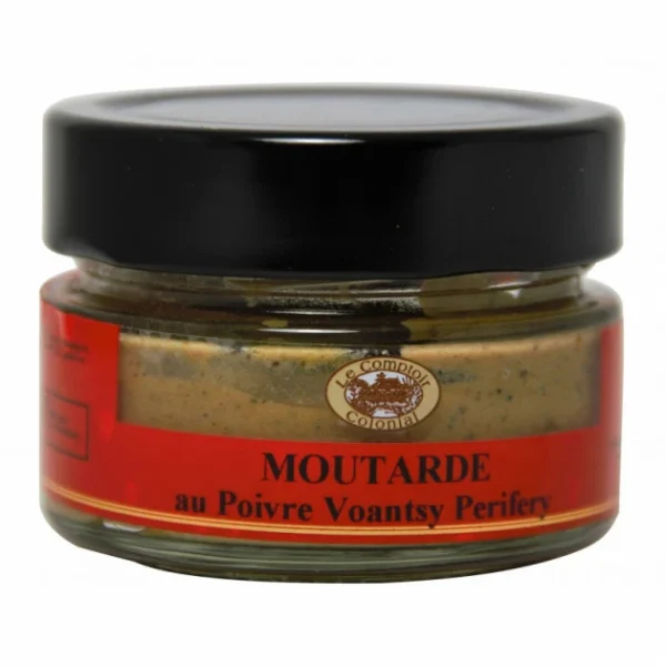 jusqu'à Moutarde Au Poivre Sauvage Voantsy Perifery 100 G Le Comptoir Colonial 1