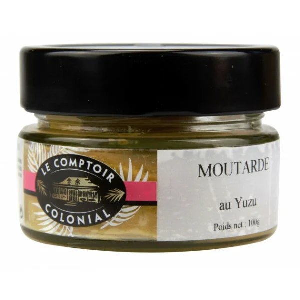 Moutarde Au Yuzu 100 G Le Comptoir Colonial vente chaude 1