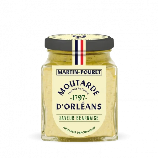 Moutarde D’Orléans Saveur Béarnaise 95g Martin Pouret magasin en ligne france 1