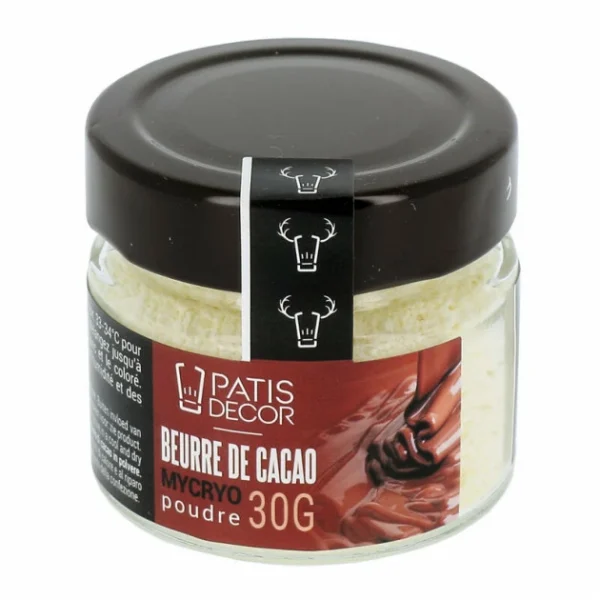 PATISDECOR MyCryo Beurre De Cacao En Poudre 30 G Patisdécor Boutique 1