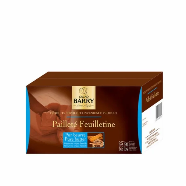 Vente Pailleté Feuilletine 2,5 Kg Pur Beurre Barry 1