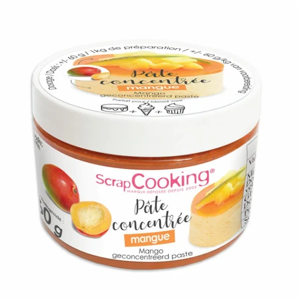 Pâte Concentrée Mangue 160 G Scrapcooking Boutique officielle 1