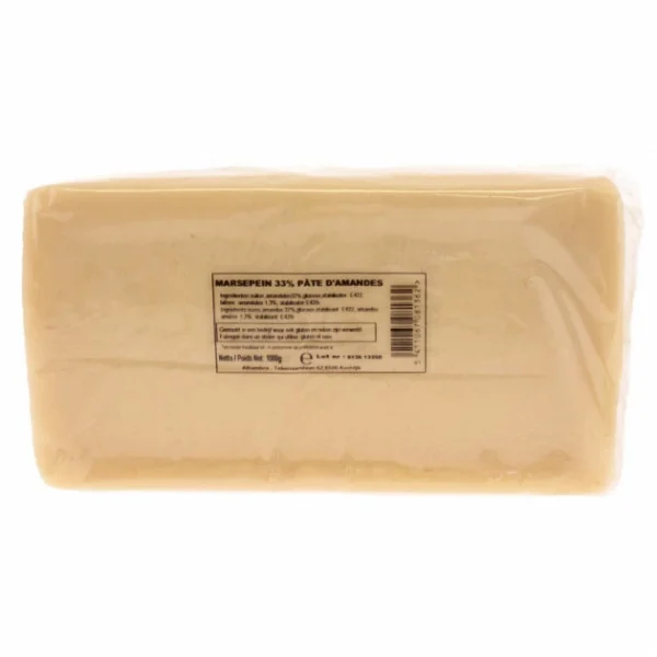 magasin en ligne RANSON Pate D’amande Blanche 33% 1 Kg 1