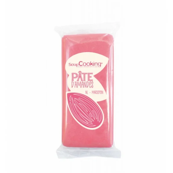 Pâte D’Amande Rose 20% 200g Scrapcooking achetez pas cher 1