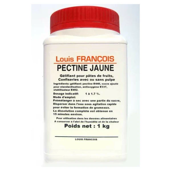 de garantie authentique LOUIS FRANCOIS Pectine Jaune 1 Kg Louis François 3