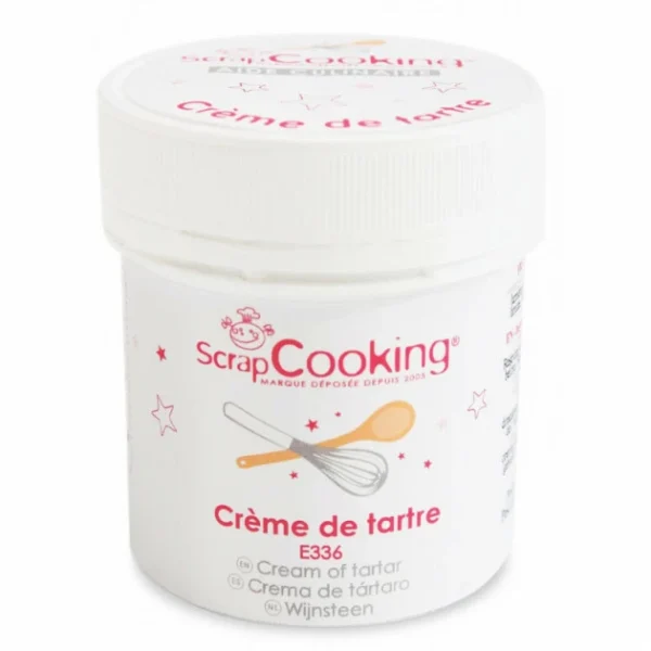 solde en ligne Pot Crème De Tartre E336 50 G Scrapcooking 1