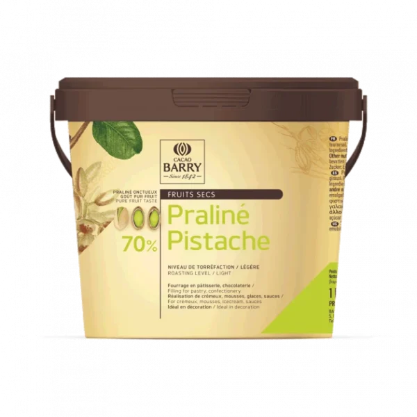 grande qualité Praliné Pistache 70% 1kg Barry 1