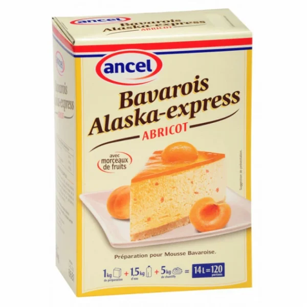 magasin ANCEL Préparation Bavarois Alaska-Express Abricot 1 Kg 1