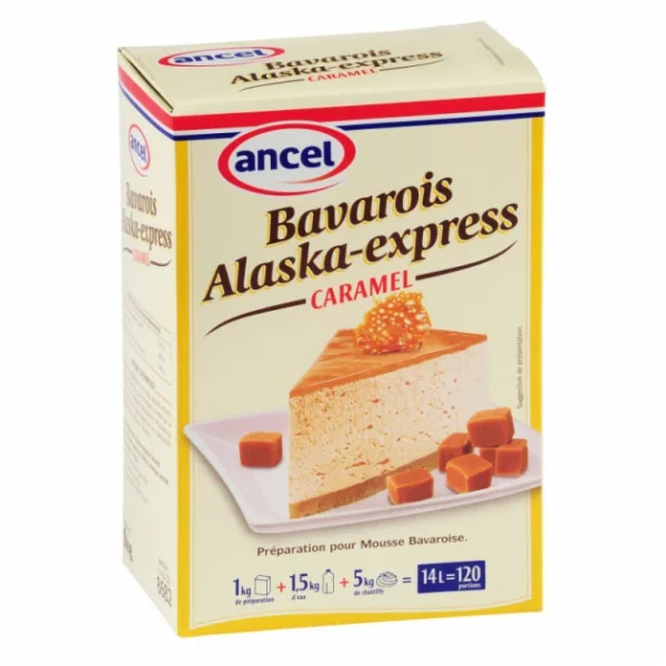 magasins pour ANCEL Préparation Bavarois Alaska-Express Caramel 1 Kg 1