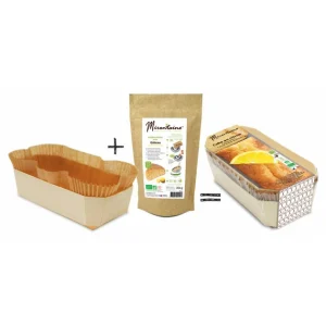 vente chaude Préparation Bio Cake Au Citron + Moule En Bois Mirontaine 12