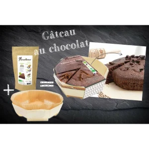 Acheter Préparation Bio Gâteau Au Chocolat + Moule En Bois Mirontaine 8