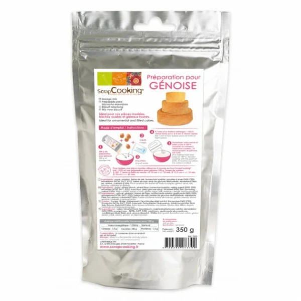 boutique en ligne Préparation Pour Génoise Scrapcooking – 350g 1