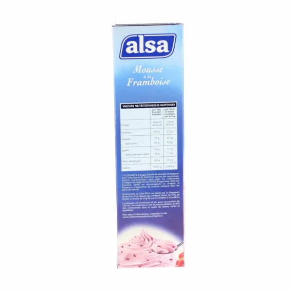 ALSA Préparation Pour Mousse à La Framboise boutique paris 4