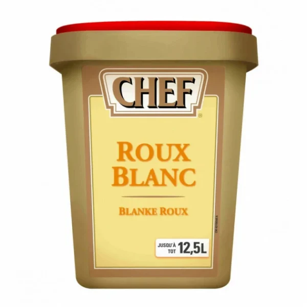 De super promotions disponibles CHEF Roux Blanc 12,5 L 1000g 1