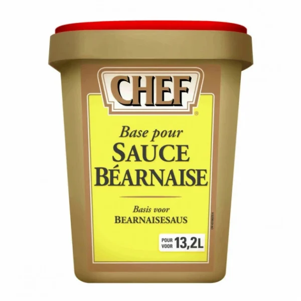 CHEF Sauce Béarnaise 13,2 L 960g styles dernier cri 1