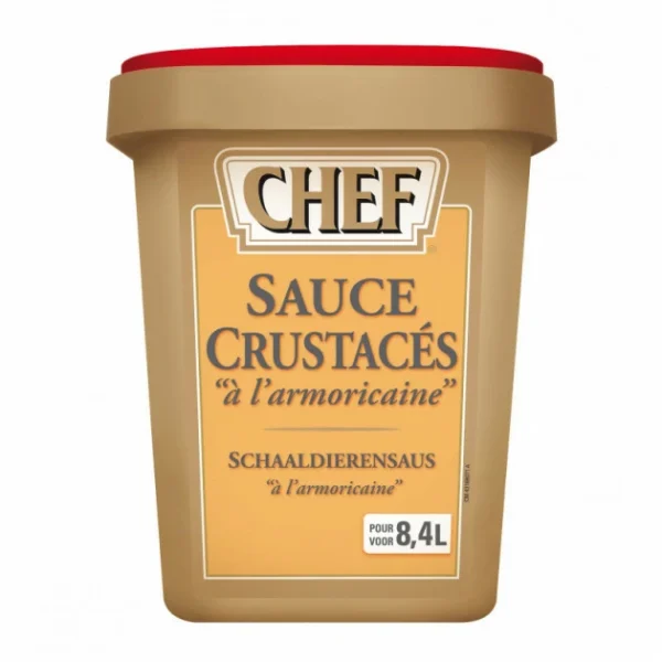 magasin en ligne france CHEF Sauce Crustacés à L’Armoricaine Déshydratée 8,4 L 960g 1