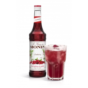 pas cher Sirop Cranberry 70 Cl Monin 6