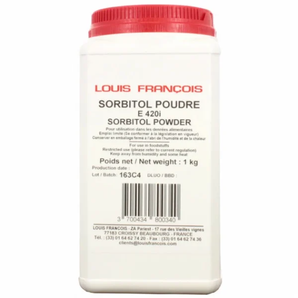 achat pas cher LOUIS FRANCOIS Sorbitol Poudre 1 Kg 1