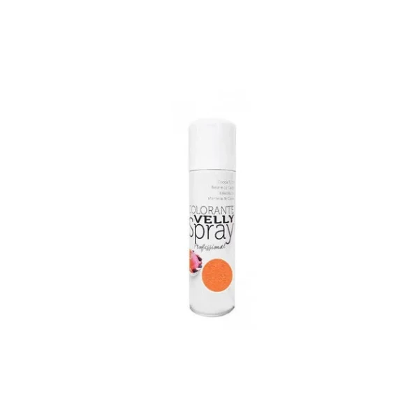 Achat Spray Velours Orange 250 Ml Colorant Alimentaire Velly Spray Pro 1