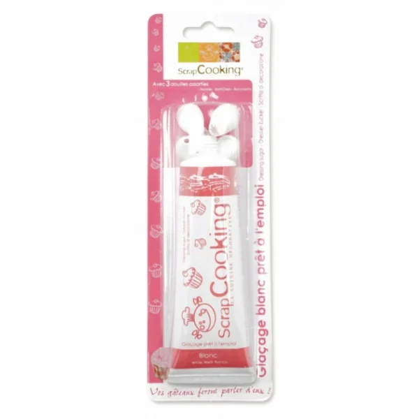 mode tendance SCRAPCOOKING Stylo Glaçage Blanc 100 G 1