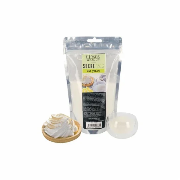 des prix incroyables PATISDECOR Sucre Aromatisé Yuzu 350 G Patisdécor 1